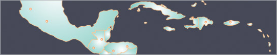 Mapa de Centro America